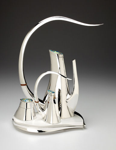 Sterling coffee set