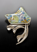 Sterling silver pin pendant