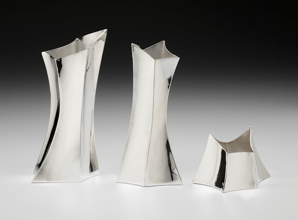 Sterling vases