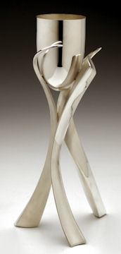 Kiddush cup in Sterling silver