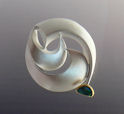 Sterling silver pin