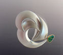 Sterling silver pin