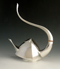 Sterling silver teapot