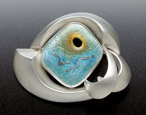Sterling silver pin