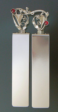 Silver bookmarks