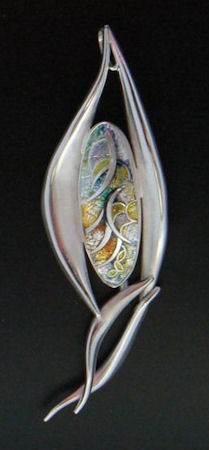 Sterling silver pin