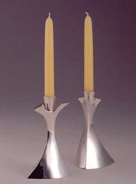 Sterling silver candlesticks